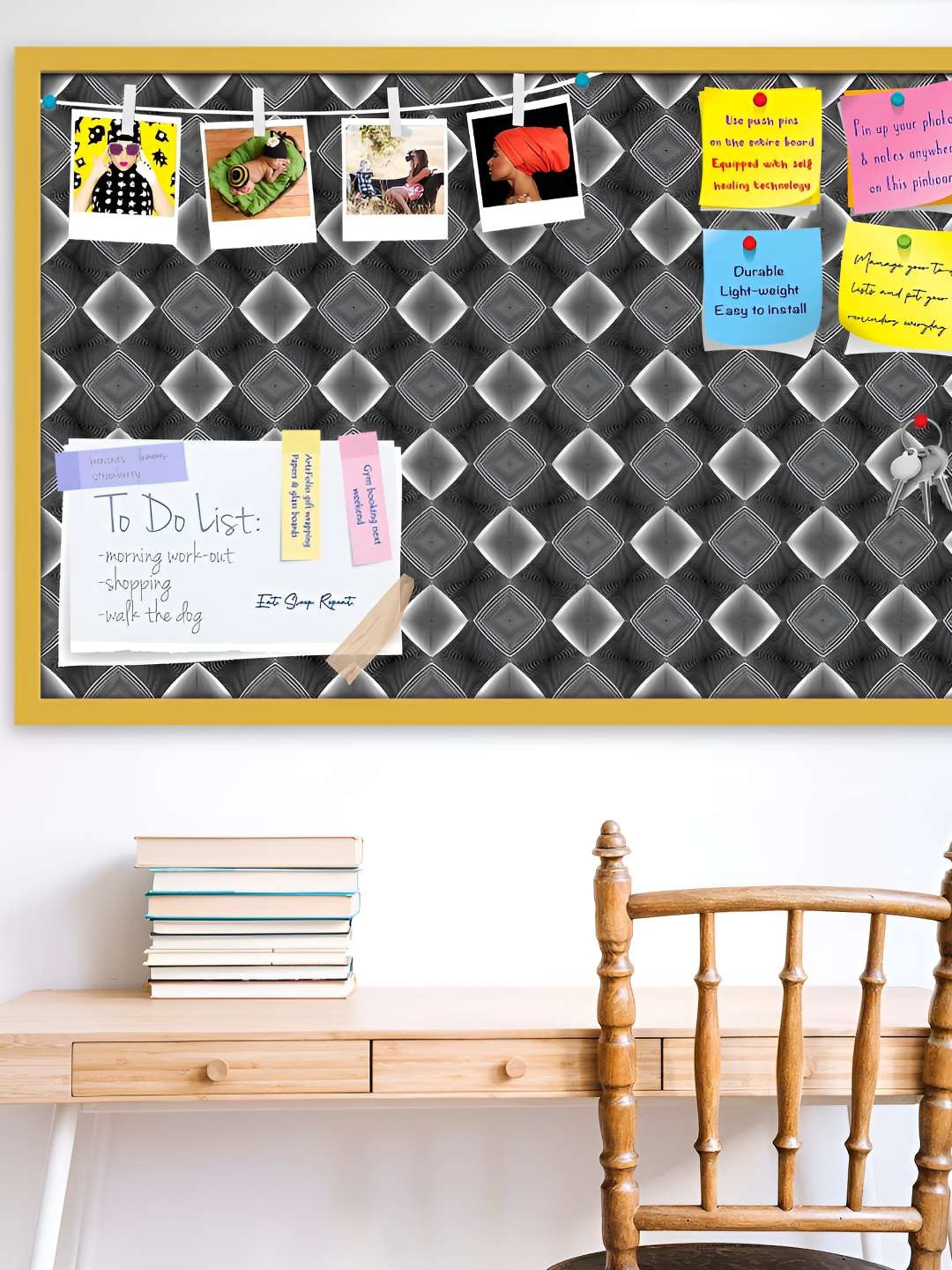 

ArtzFolio Wooden Notice Board, Multi
