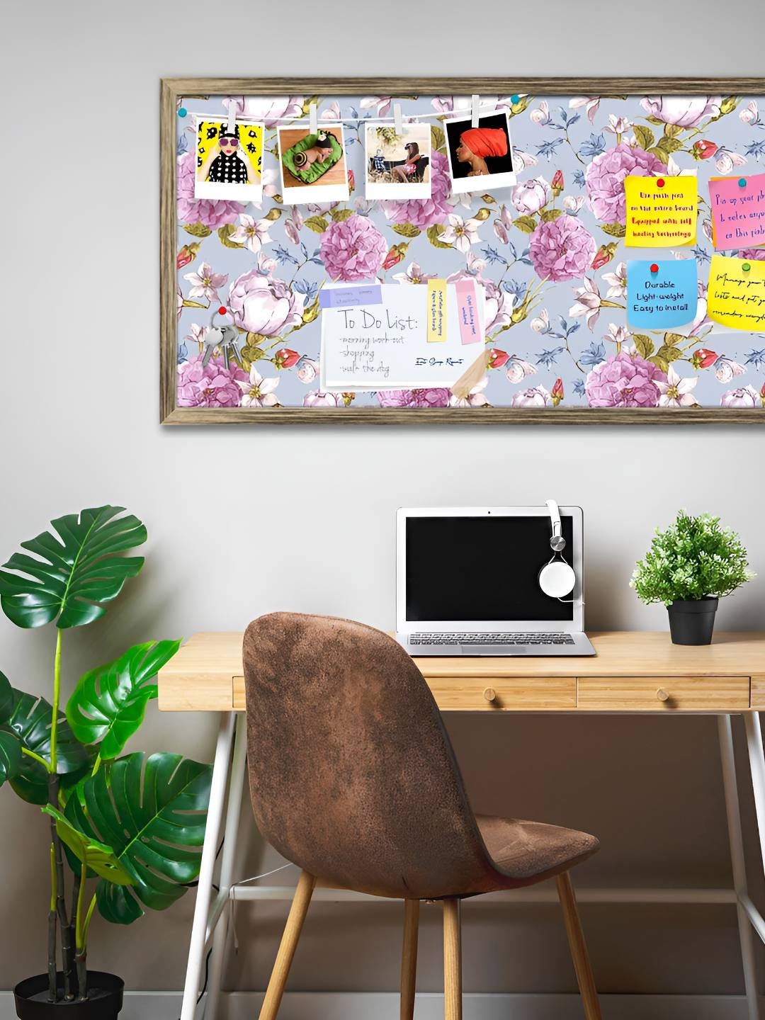 

ArtzFolio Wooden Notice Pin Board, Multi