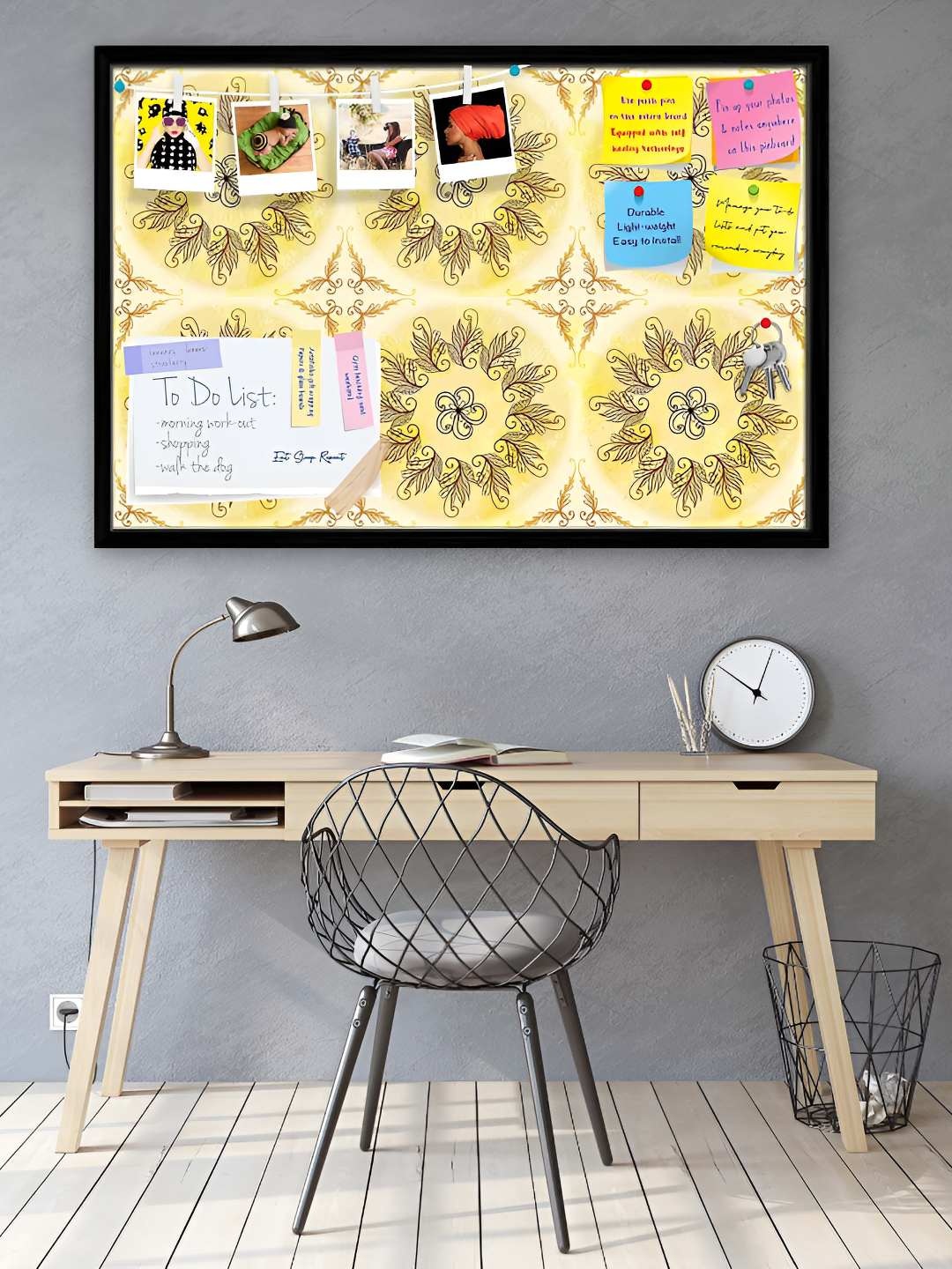 

ArtzFolio Wooden Notice Board, Multi