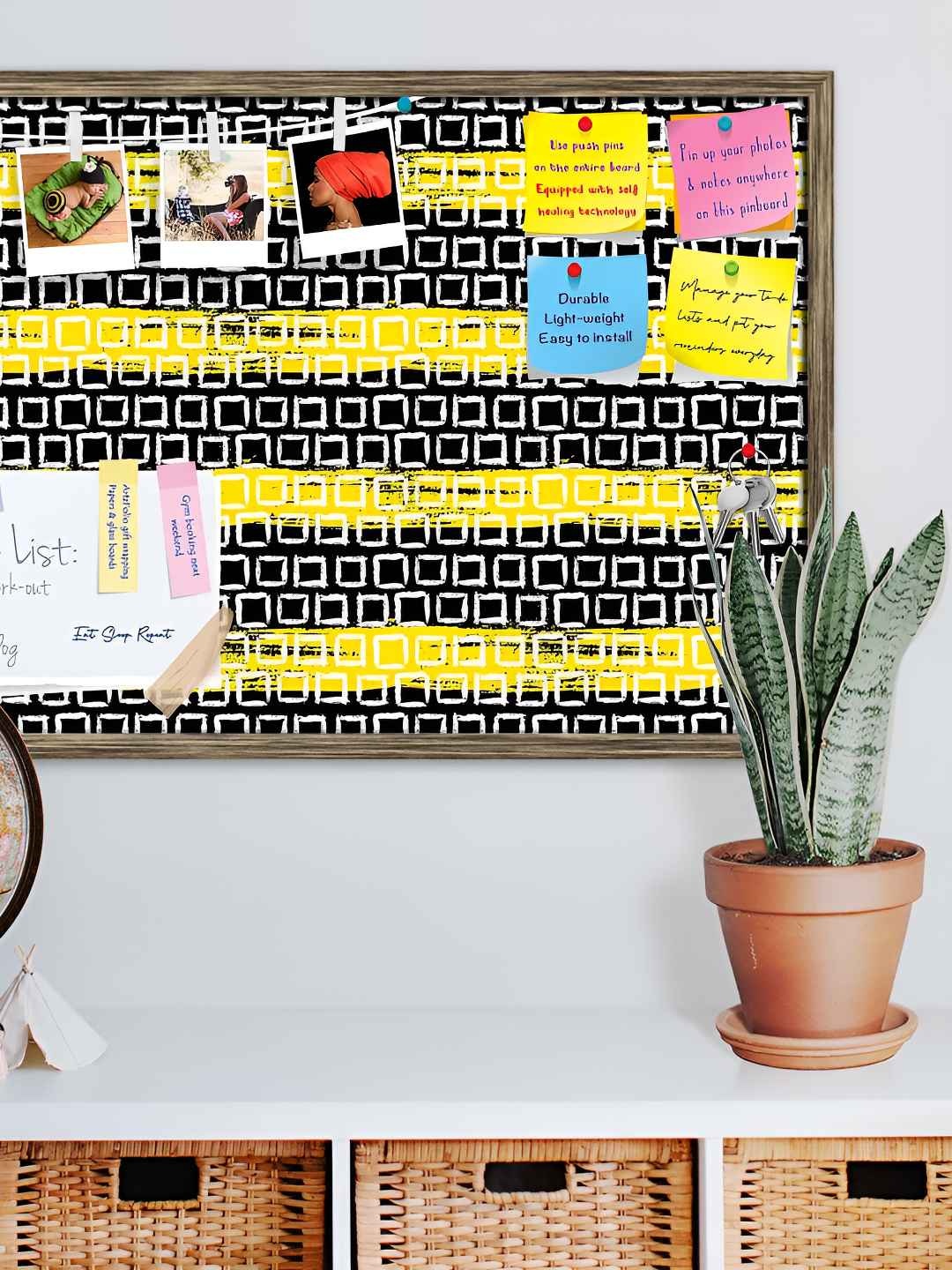 

ArtzFolio Wooden Notice Board, Multi