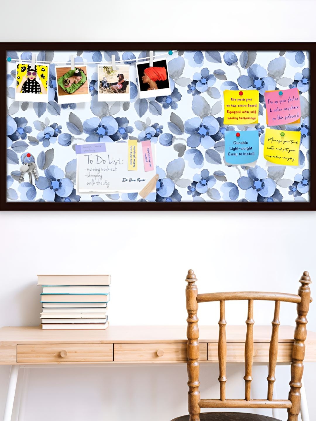 

ArtzFolio Wooden Notice Pin Board, Multi