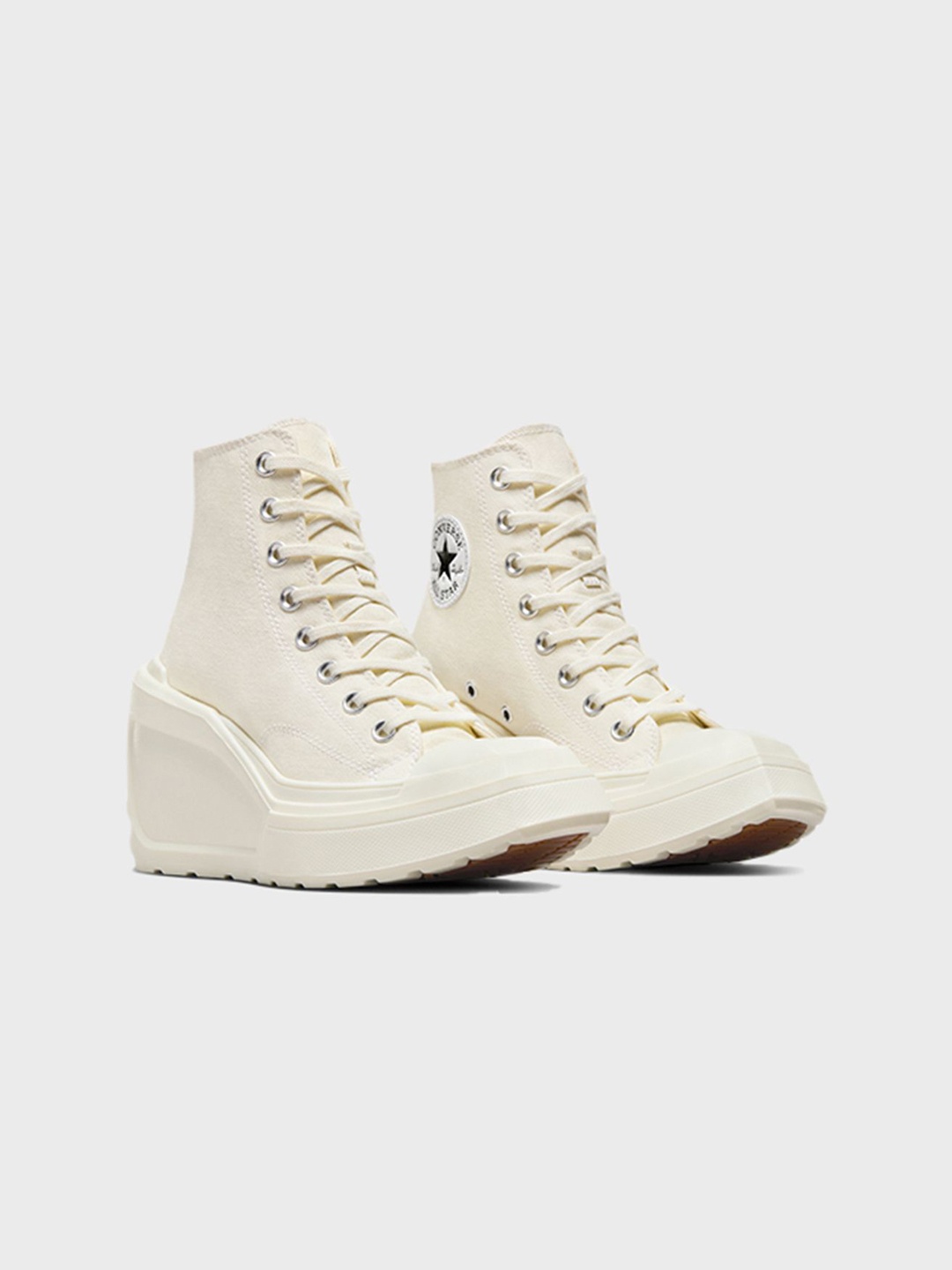 

Converse Women Chuck 70 De Luxe Wedge High Top Sneakers, Off white