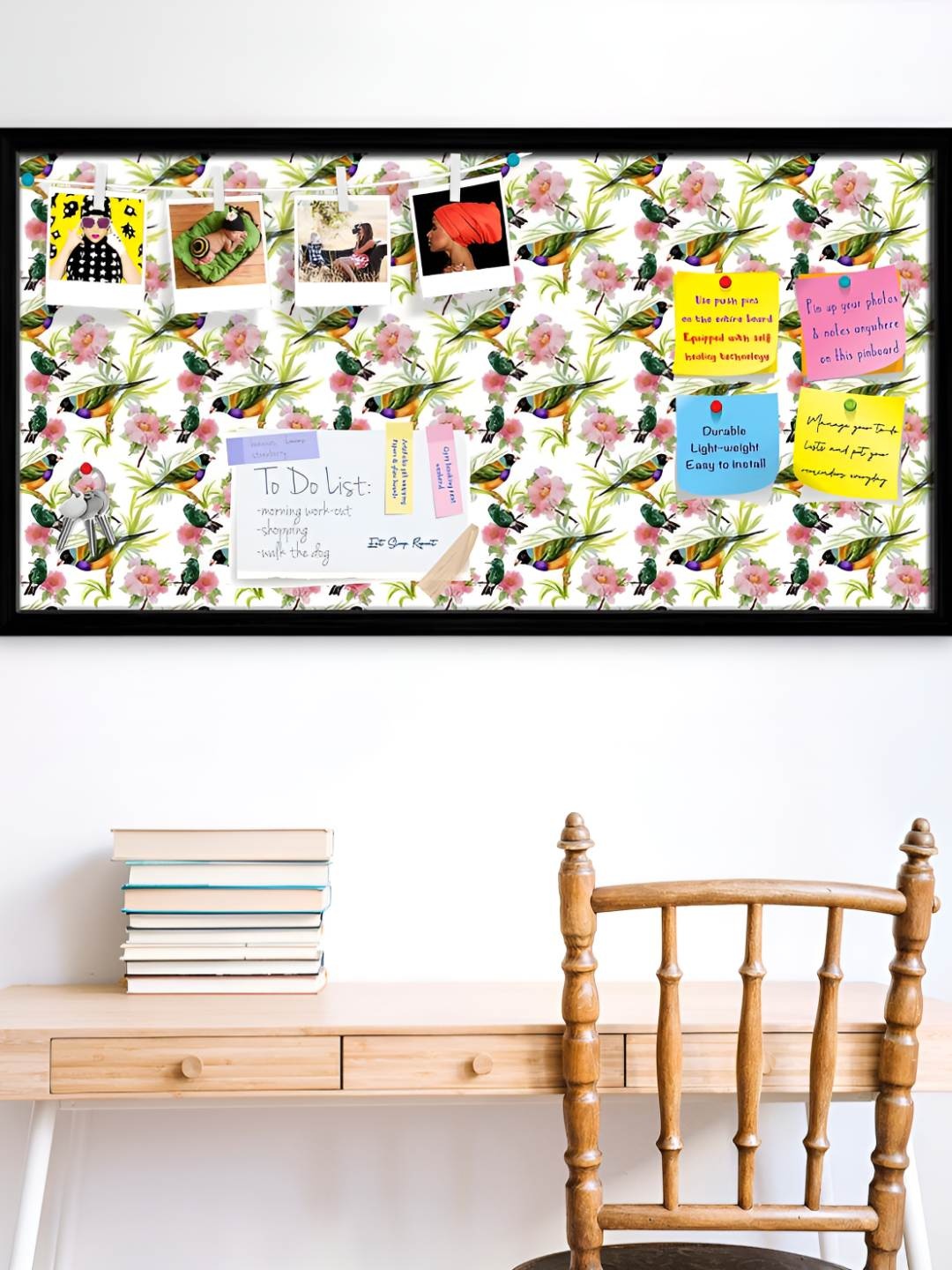 

ArtzFolio Wooden Notice Pin Board, Multi