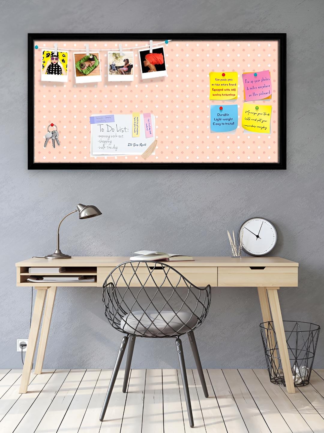 

ArtzFolio Wooden Notice Pin Board, Multi