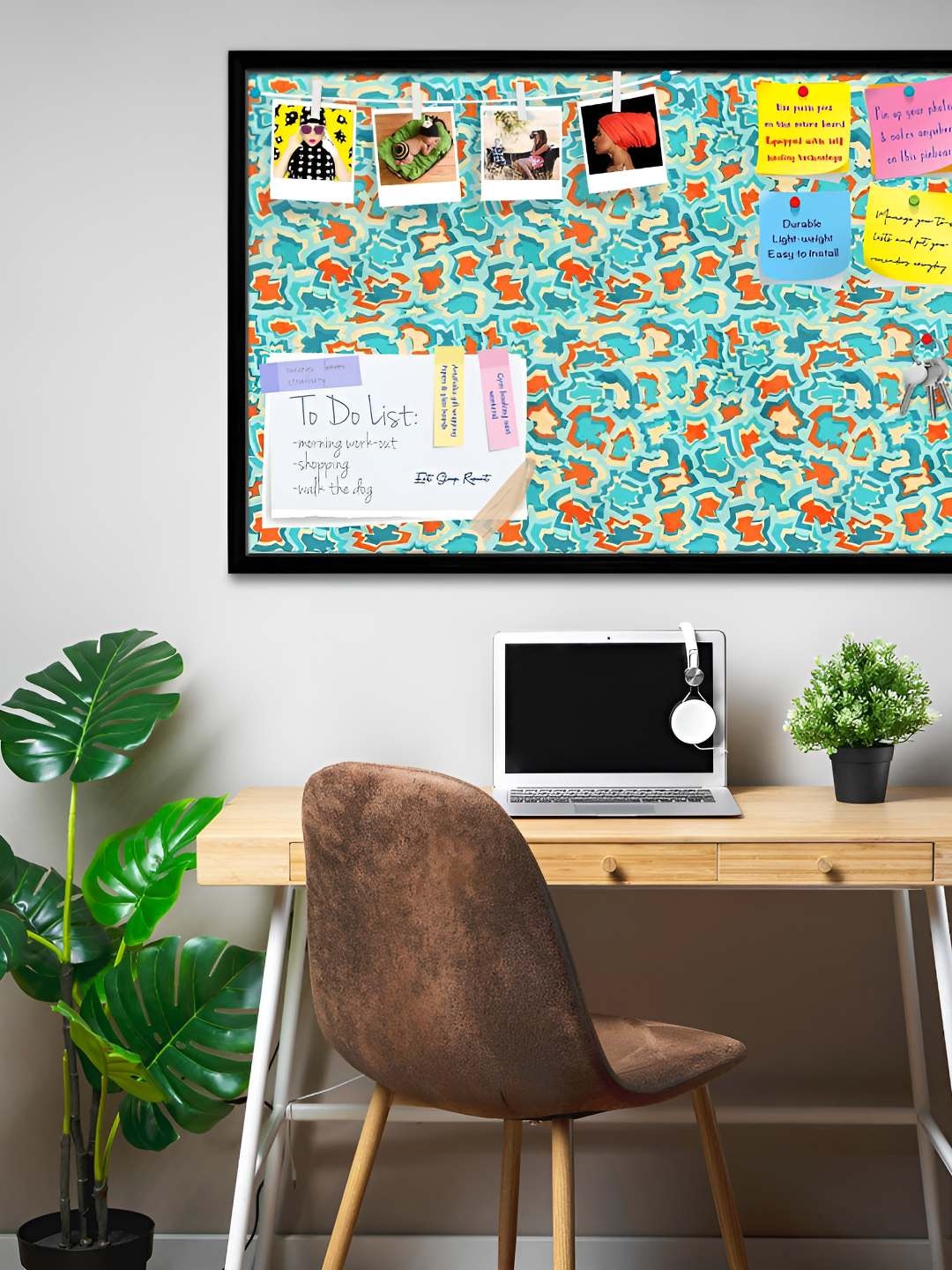 

ArtzFolio Wooden Notice Pin Board, Multi