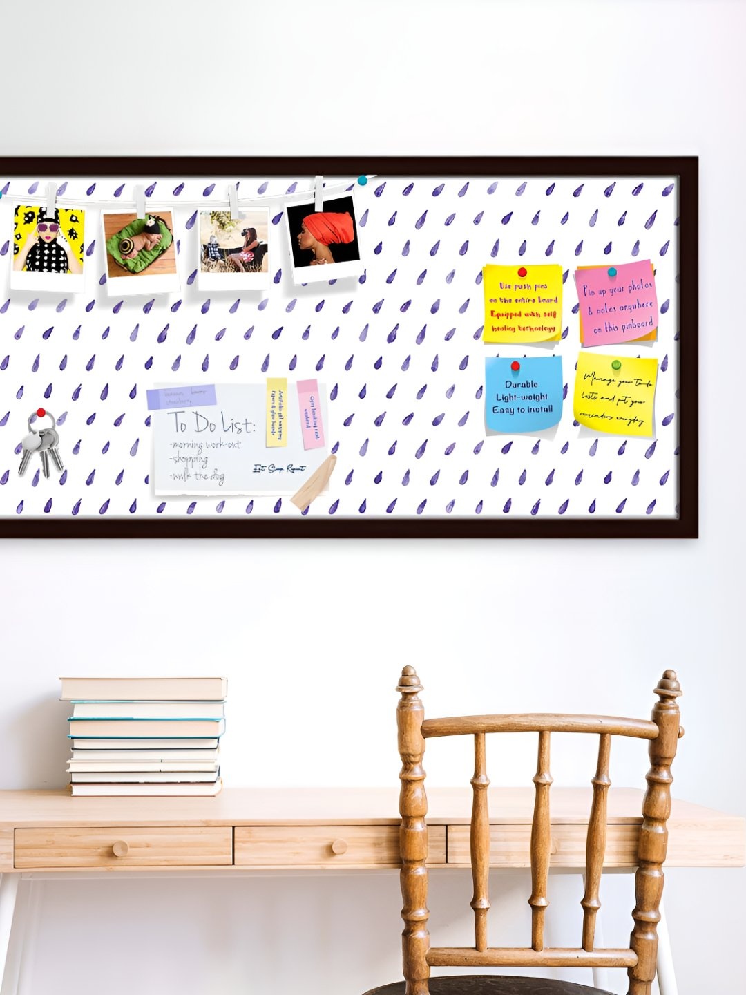 

ArtzFolio Wooden Notice Pin Board, Multi