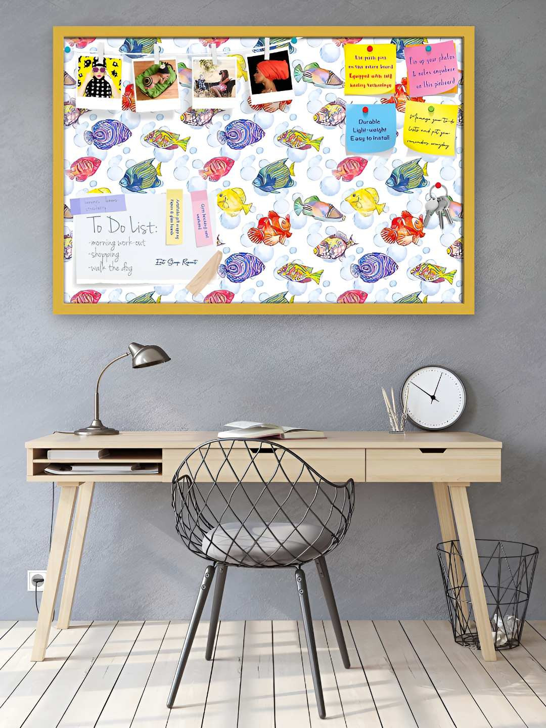 

ArtzFolio Wooden Notice Board, Multi