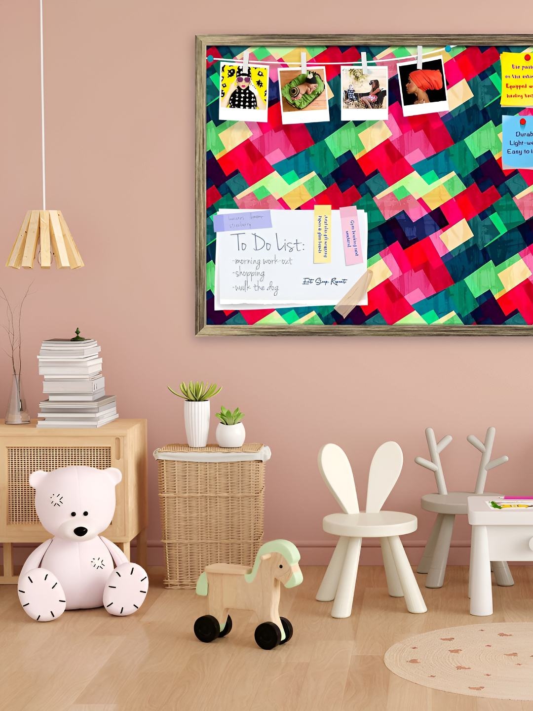 

ArtzFolio Wooden Notice Board, Multi