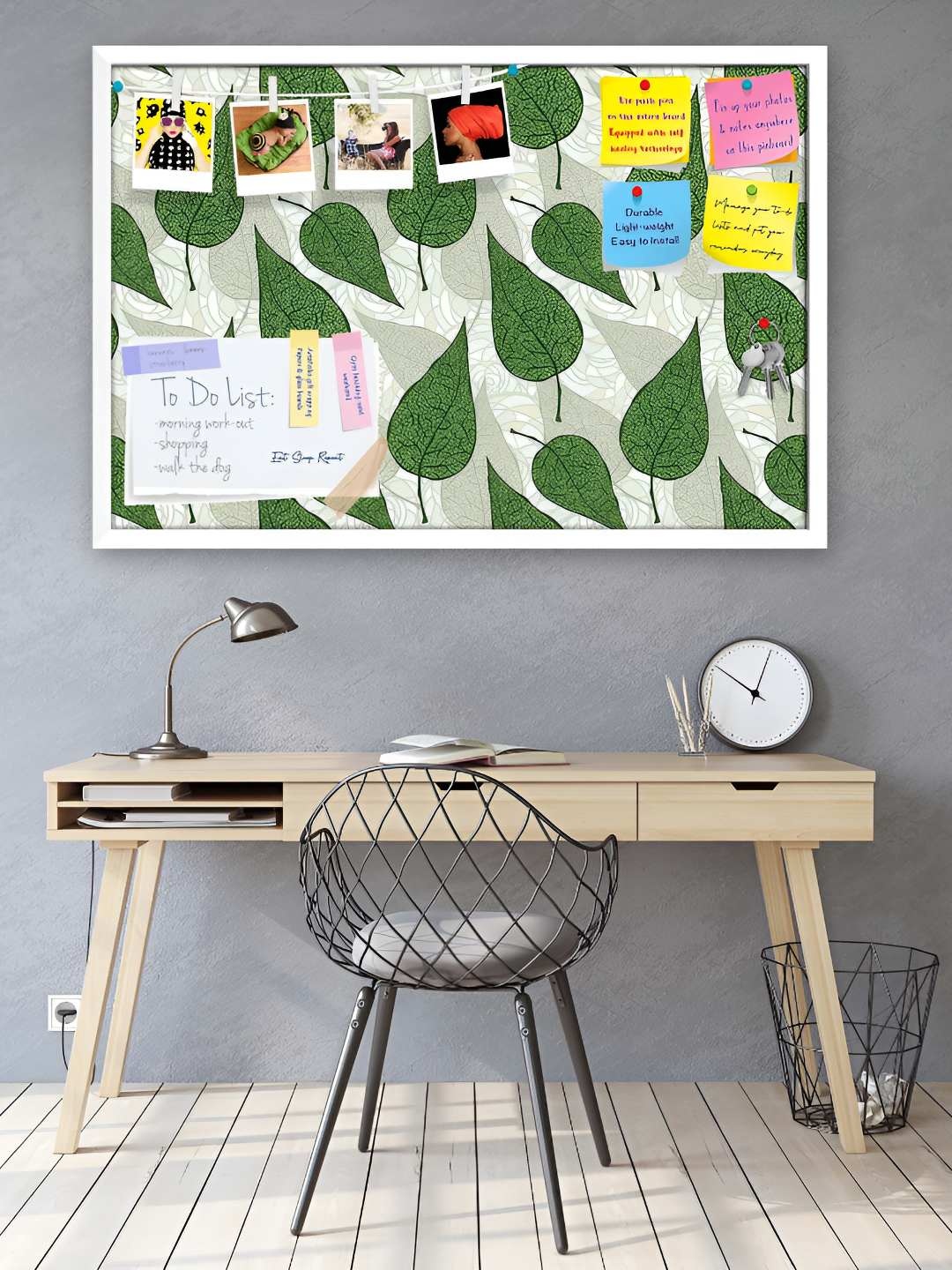 

ArtzFolio Wooden Notice Pin Board, Multi