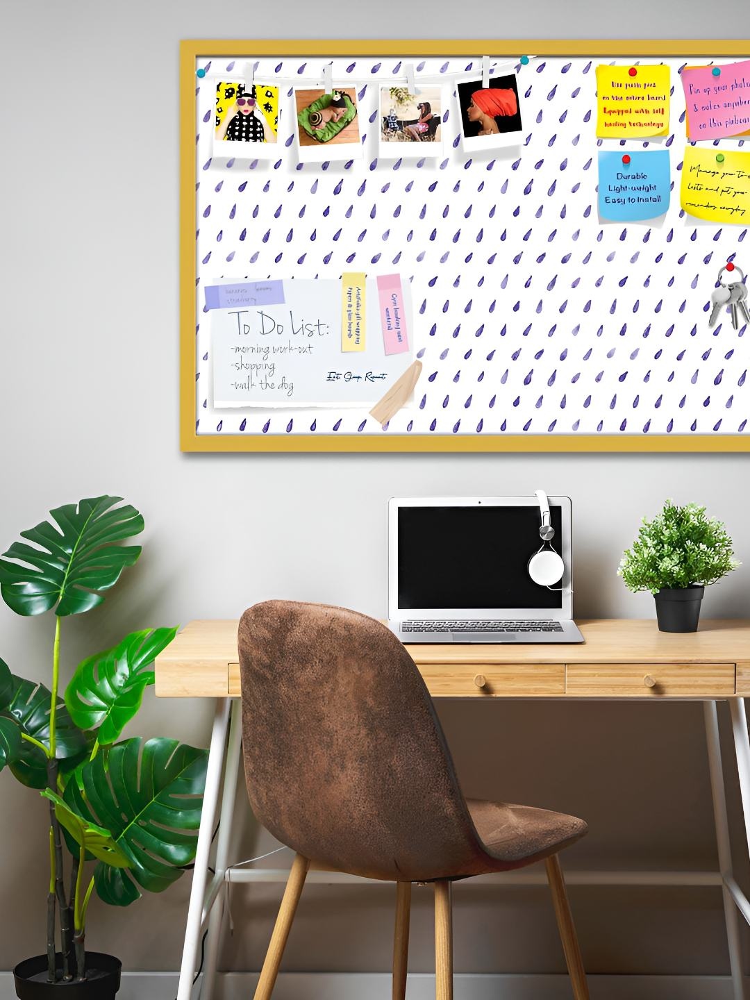 

ArtzFolio Wooden Notice Board, Multi