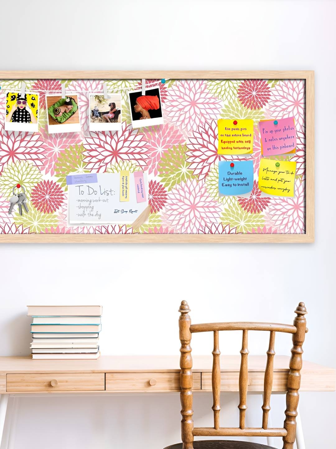 

ArtzFolio Wooden Notice Pin Board, Multi
