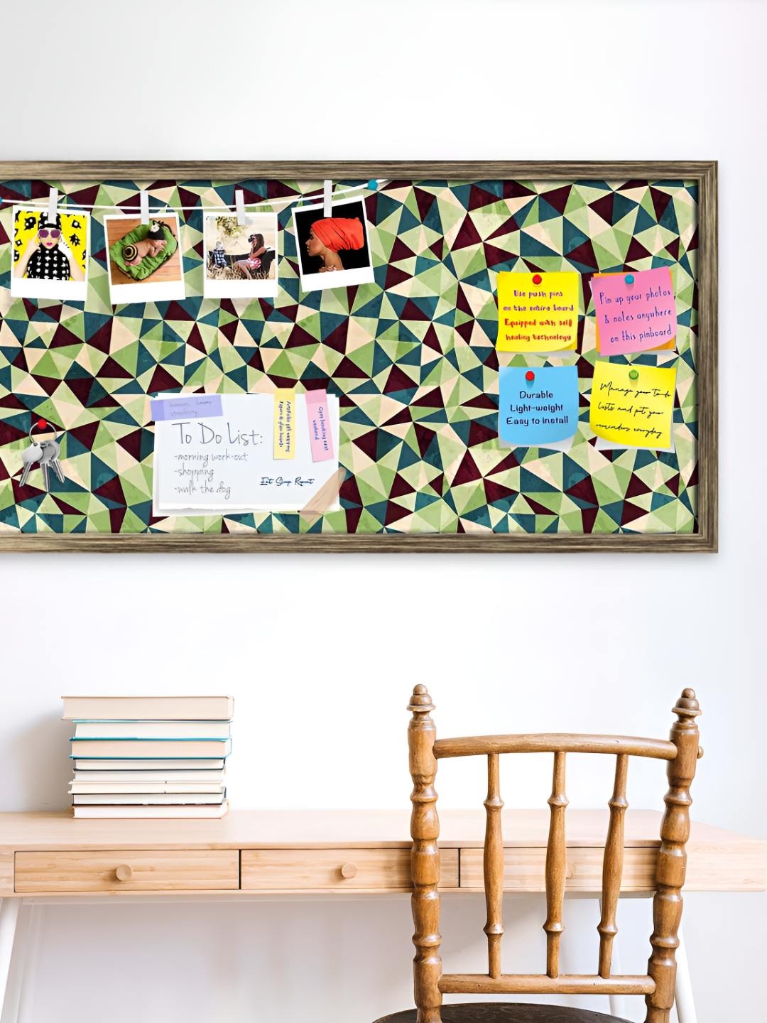 

ArtzFolio Wooden Notice Pin Board, Multi