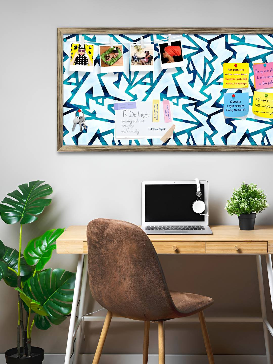 

ArtzFolio Wooden Notice Pin Board, Multi