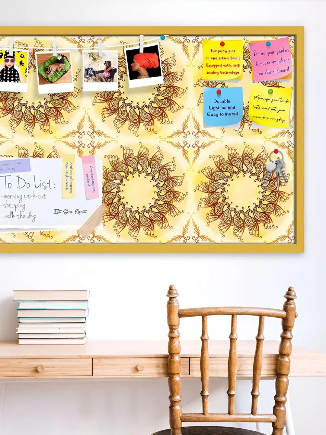 

ArtzFolio Wooden Notice Board, Multi