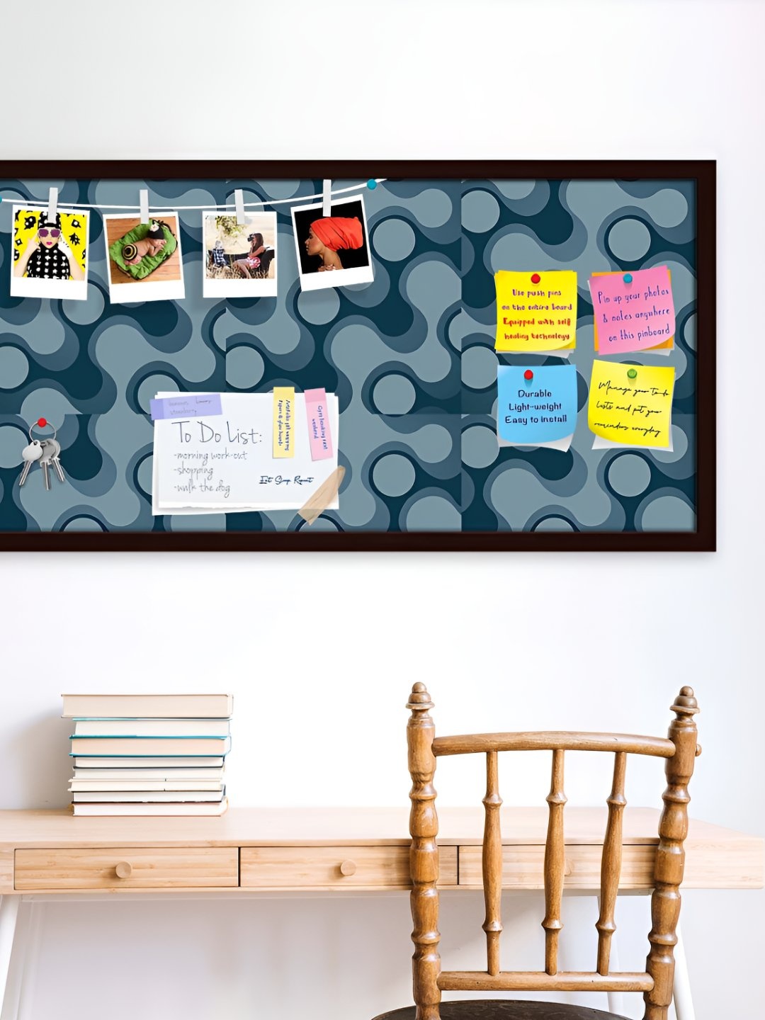 

ArtzFolio Wooden Notice Pin Board, Multi