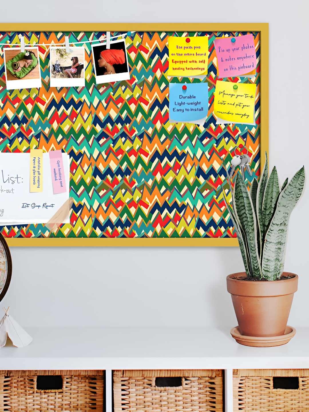 

ArtzFolio Wooden Notice Board, Multi