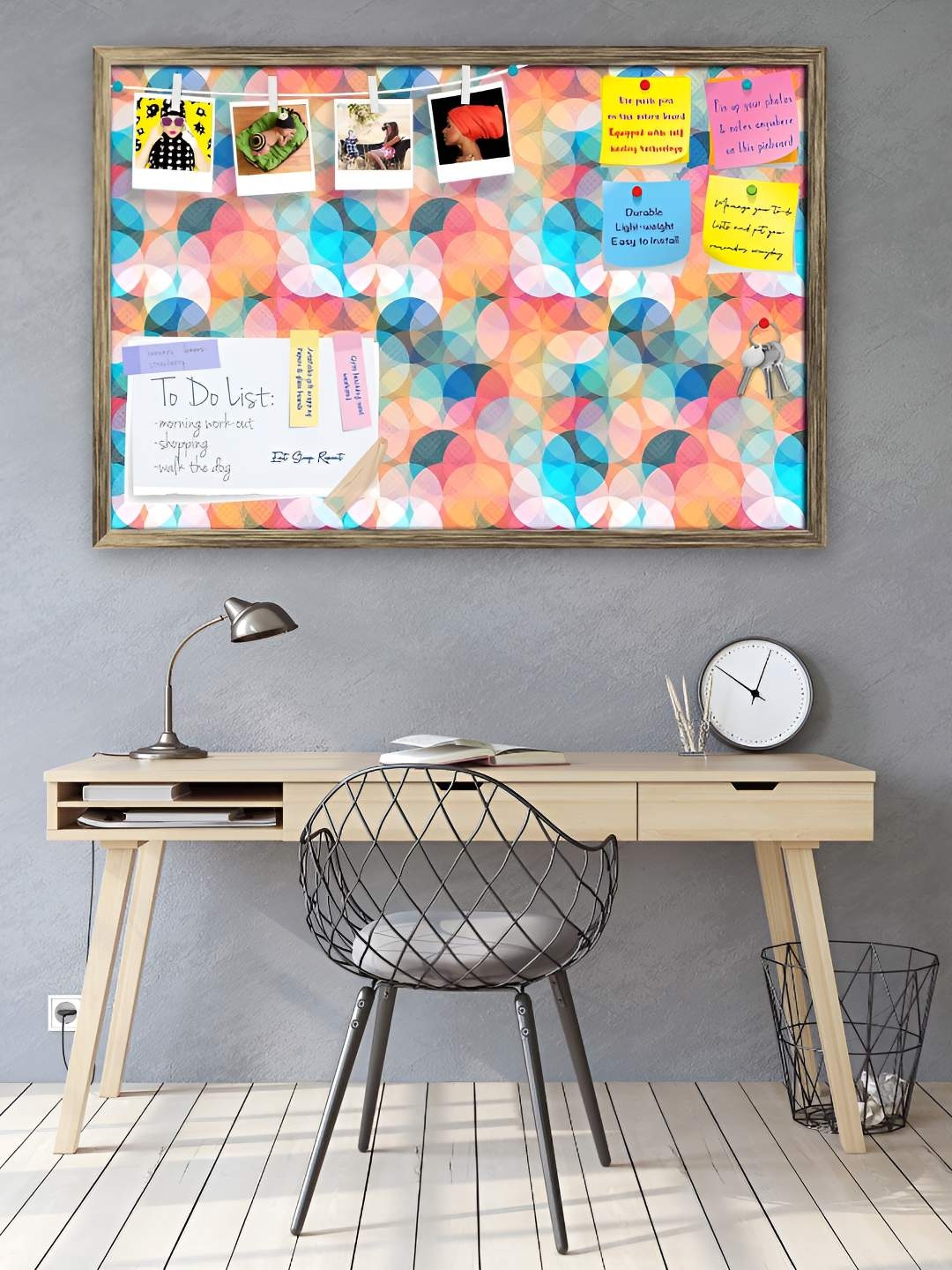 

ArtzFolio Wooden Notice Board, Multi