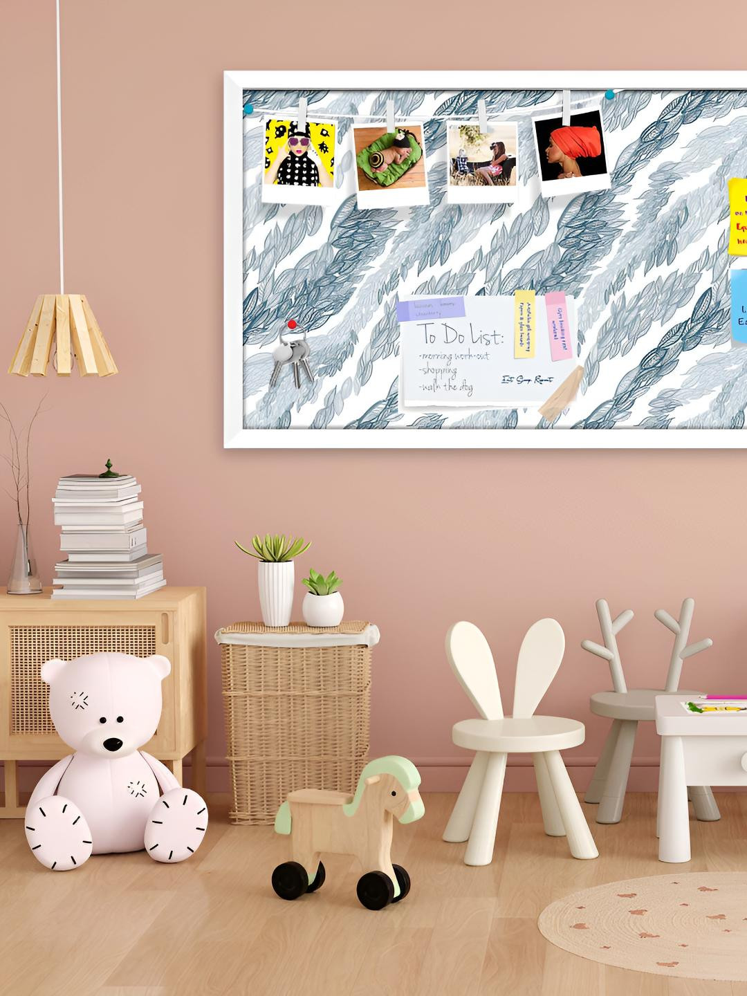 

ArtzFolio Wooden Notice Pin Board, Multi