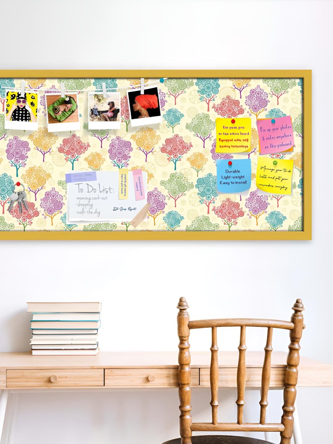 

ArtzFolio Wooden Notice Pin Board, Multi