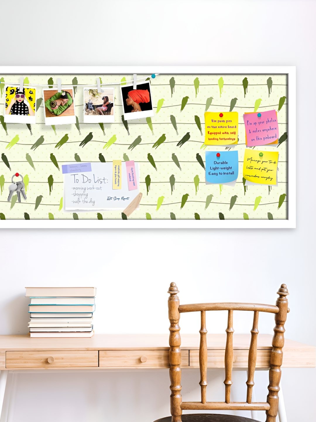 

ArtzFolio Wooden Notice Pin Board, Multi