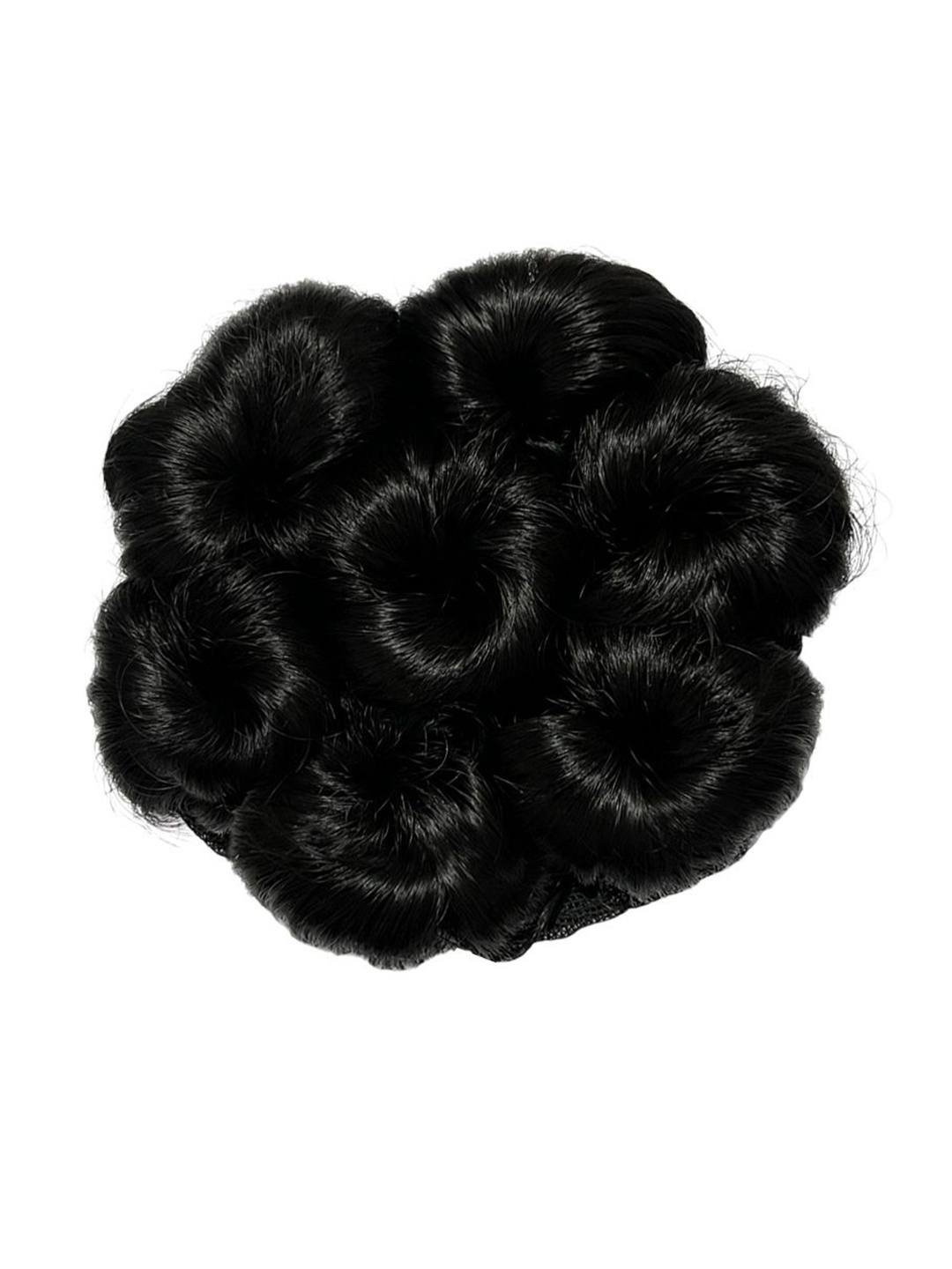 

D-Divine Clip-In Curly Bun Hair Extension - Black