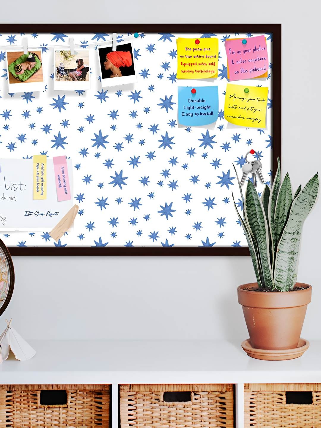 

ArtzFolio Wooden Notice Board, Multi