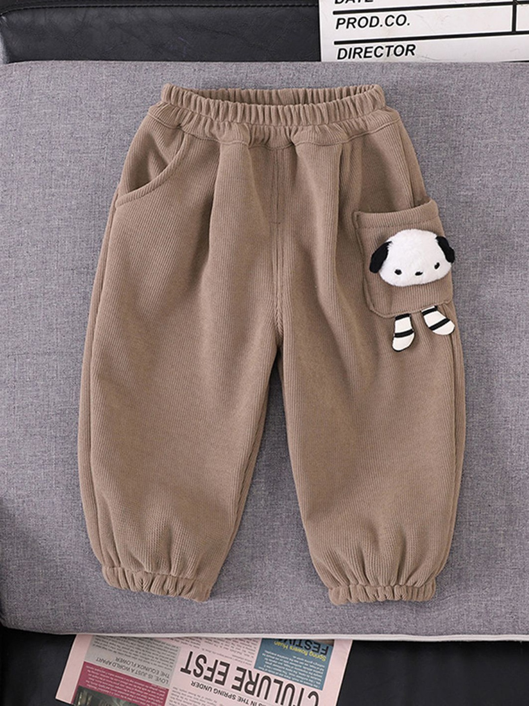 

INCLUD Boys Regular Fit Joggers, Brown