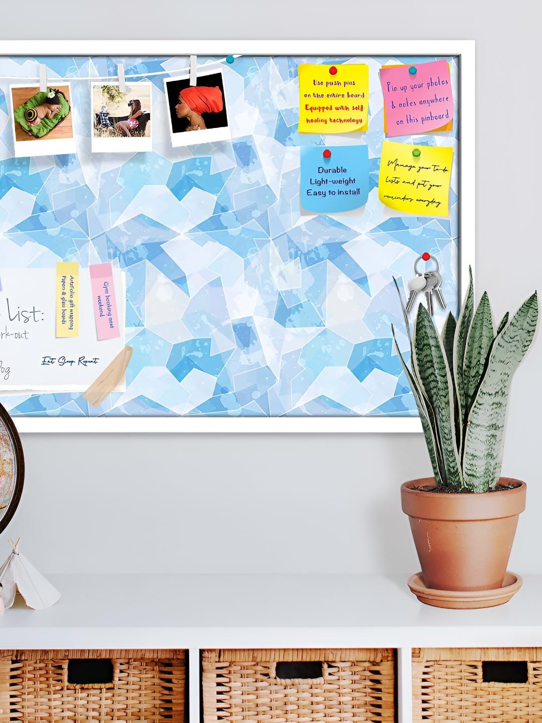 

ArtzFolio Wooden Notice Pin Board, Multi