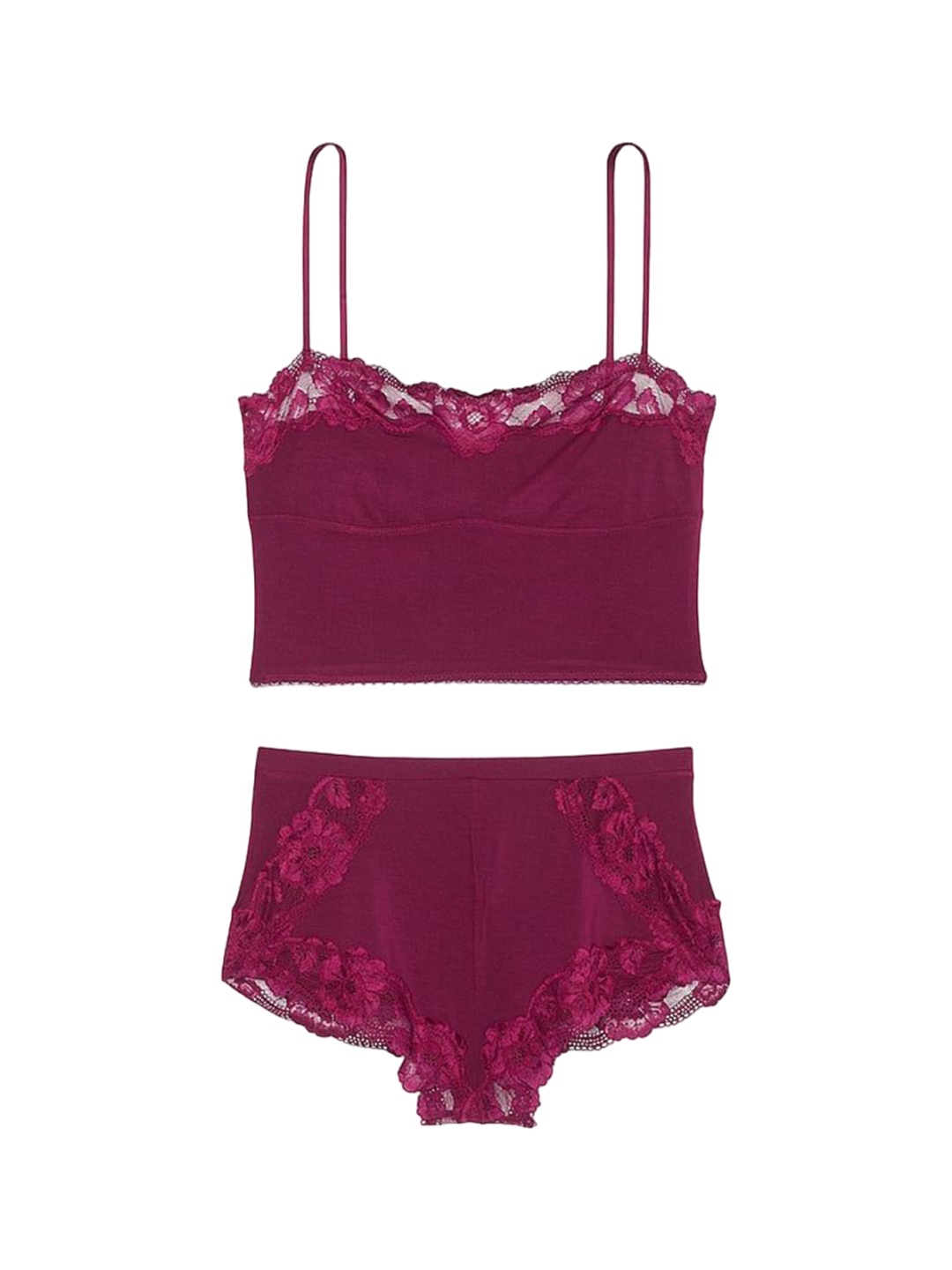 

Victoria's Secret Women Non Padded Lingerie Set, Pink