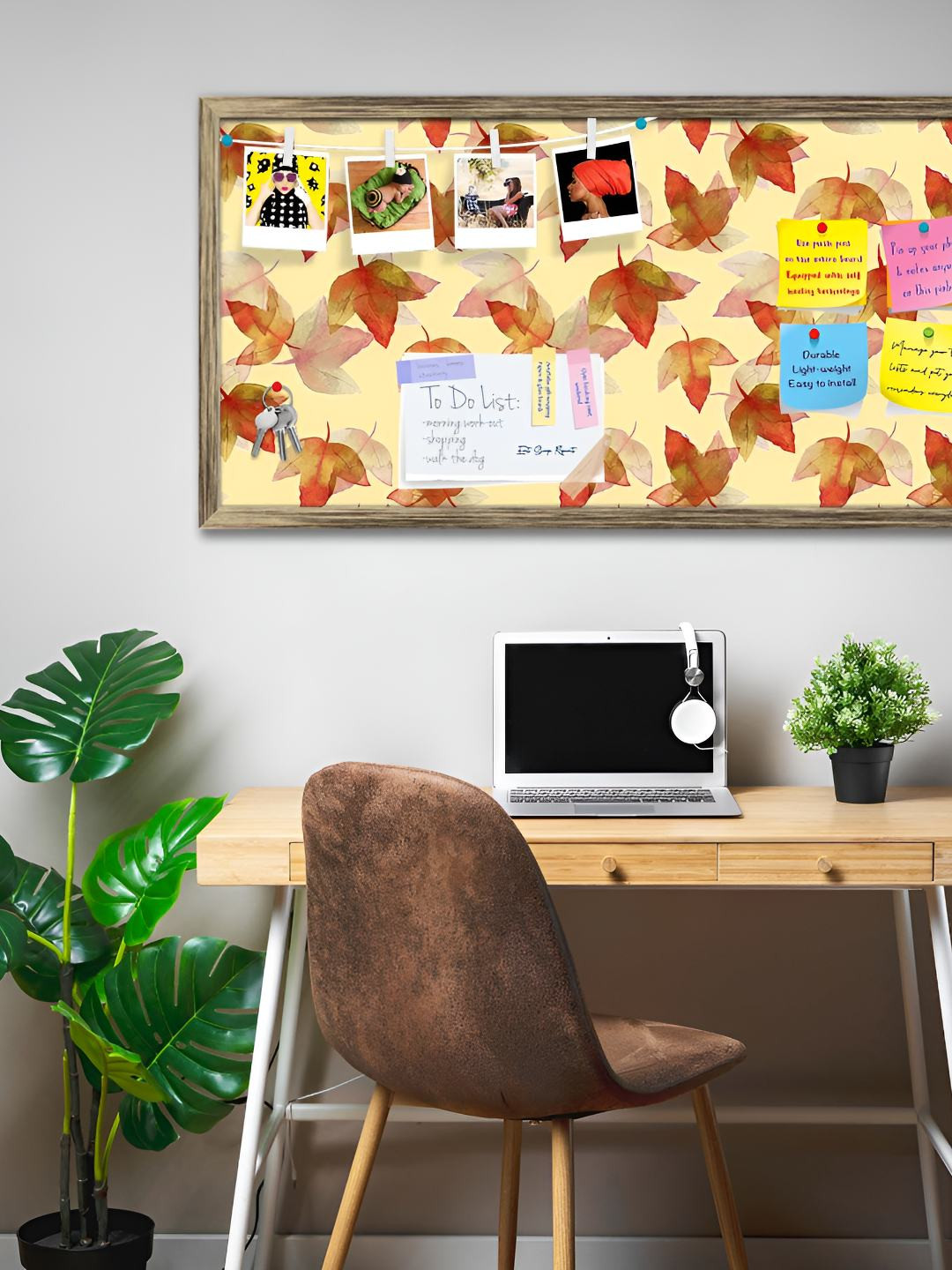 

ArtzFolio Wooden Notice Pin Board, Multi