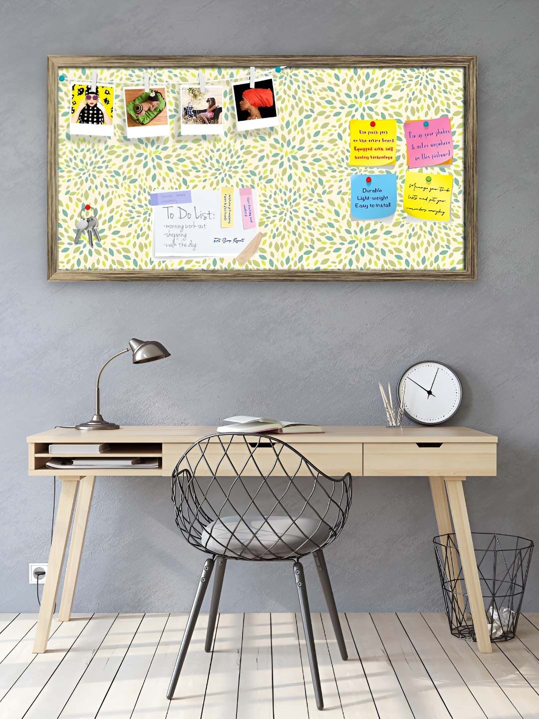 

ArtzFolio Wooden Notice Pin Board, Multi