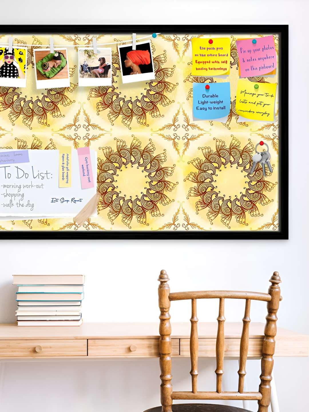 

ArtzFolio Wooden Notice Board, Multi