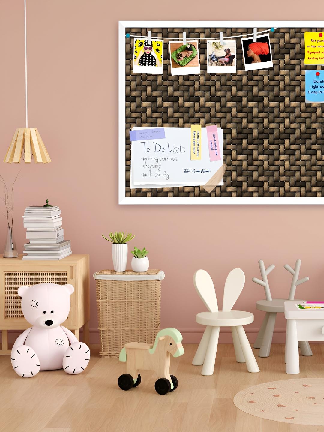

ArtzFolio Wooden Notice Pin Board, Multi