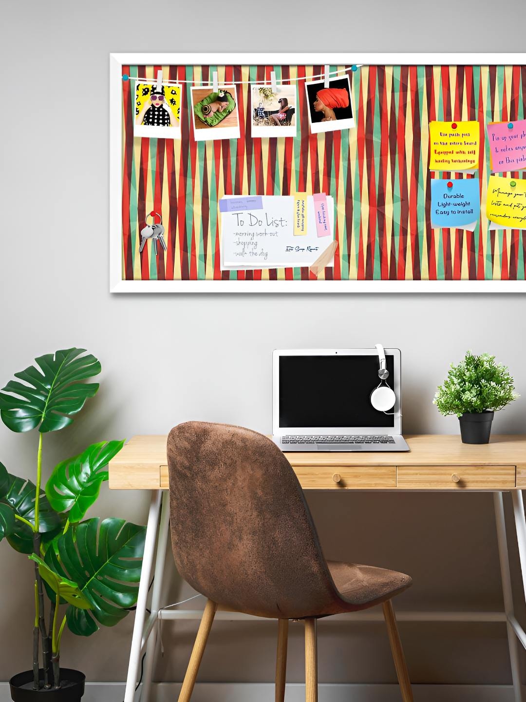 

ArtzFolio Wooden Notice Pin Board, Multi