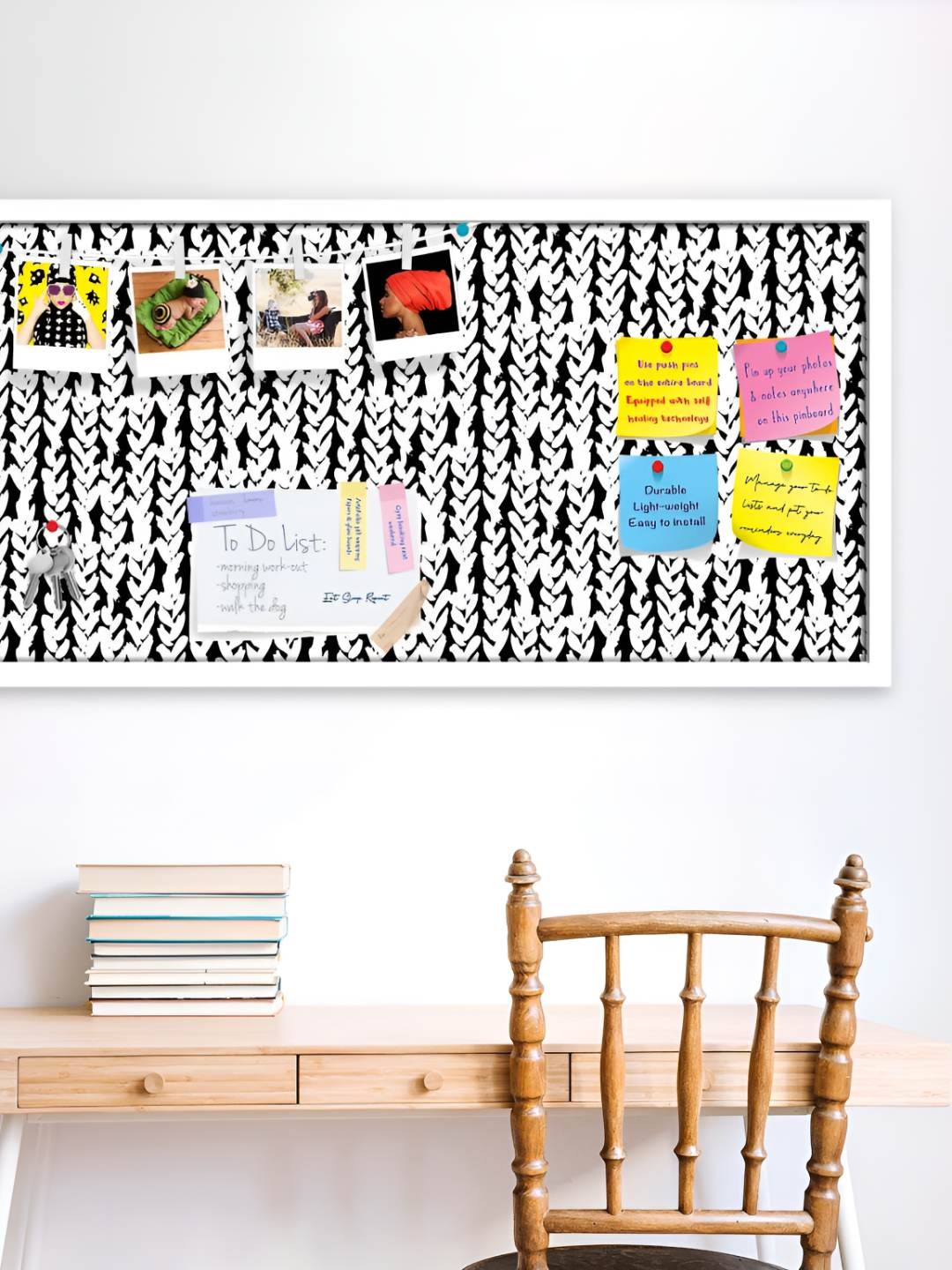 

ArtzFolio Wooden Notice Pin Board, Multi