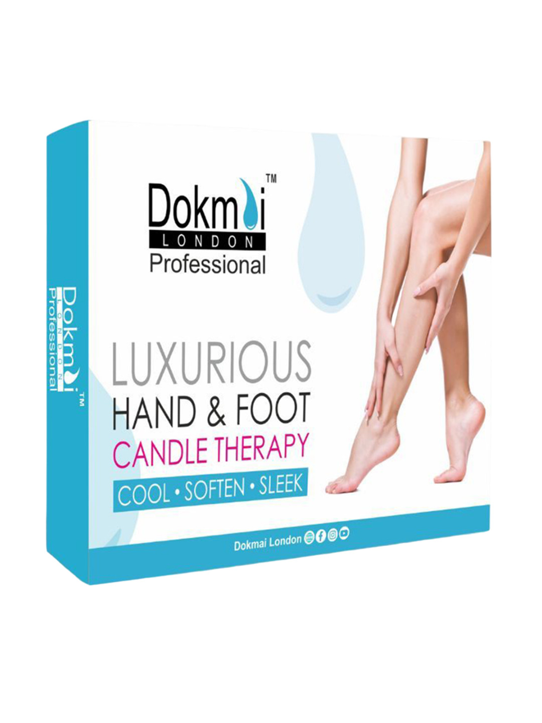 

Dokmai London Luxurious Hand & Foot Candle Therapy - 75 g, Transparent
