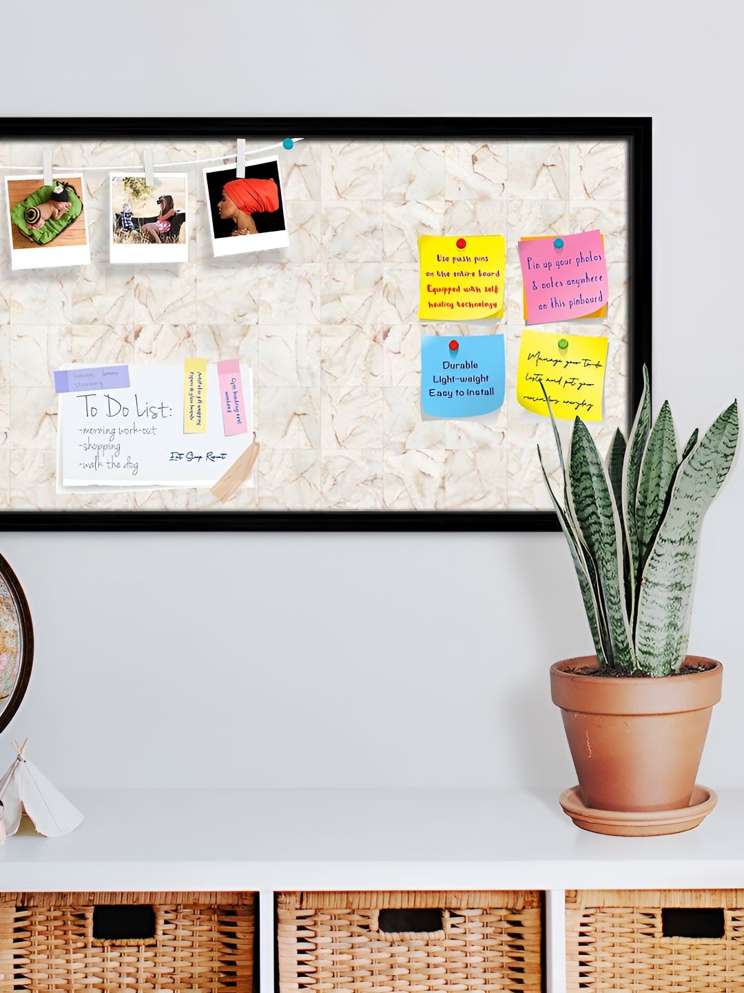 

ArtzFolio Wooden Notice Board, Multi