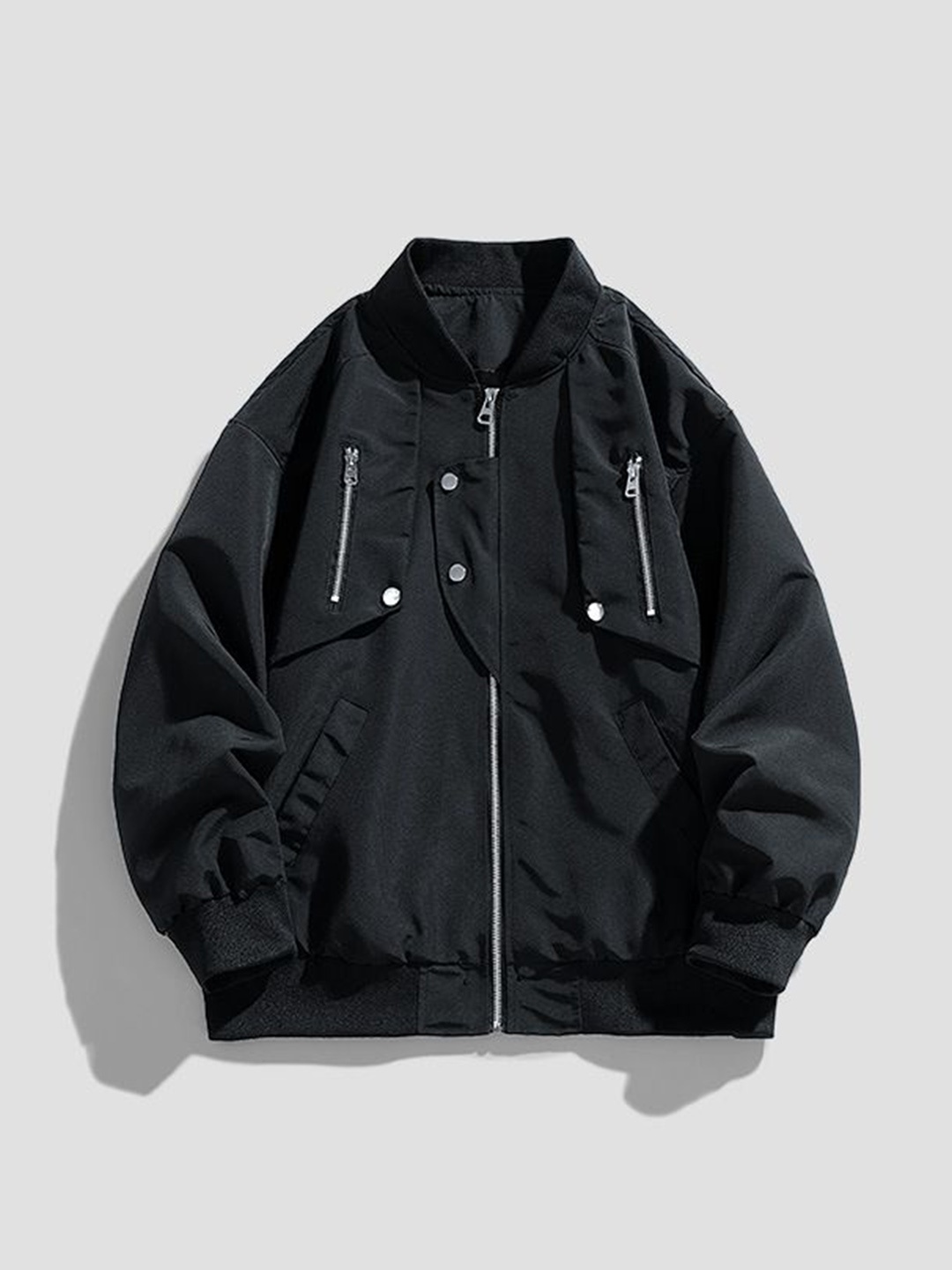 

StyleCast x Revolte Men Lightweight Tailored Jacket, Black