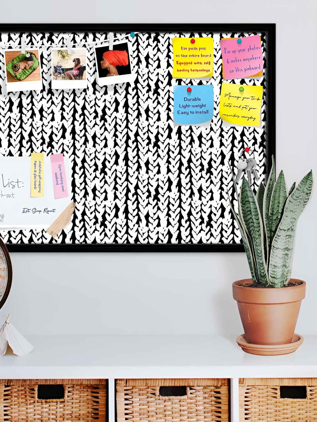 

ArtzFolio Wooden Notice Board, Multi