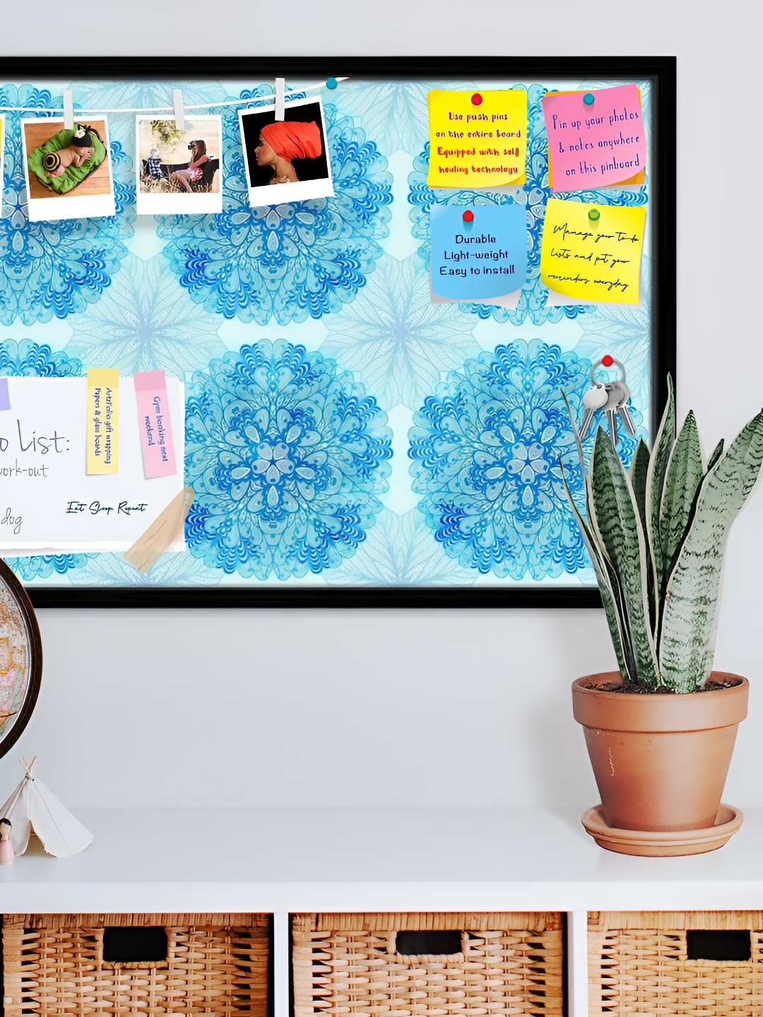 

ArtzFolio Wooden Notice Board, Multi