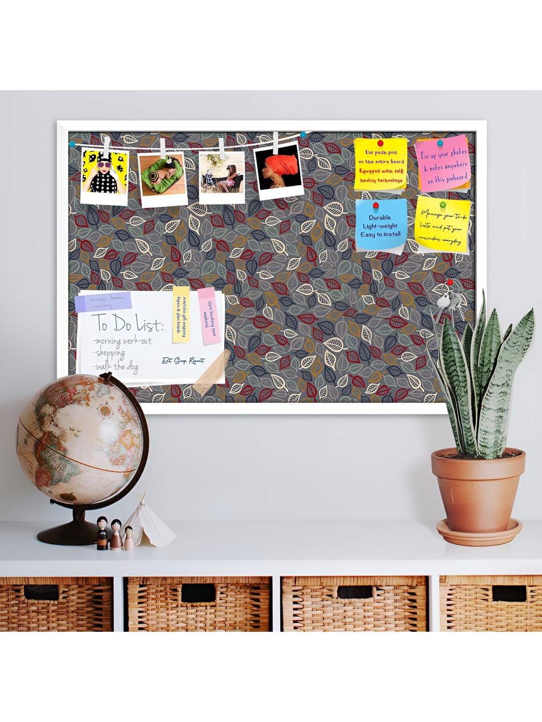 

ArtzFolio Wooden Notice Pin Board, Multi