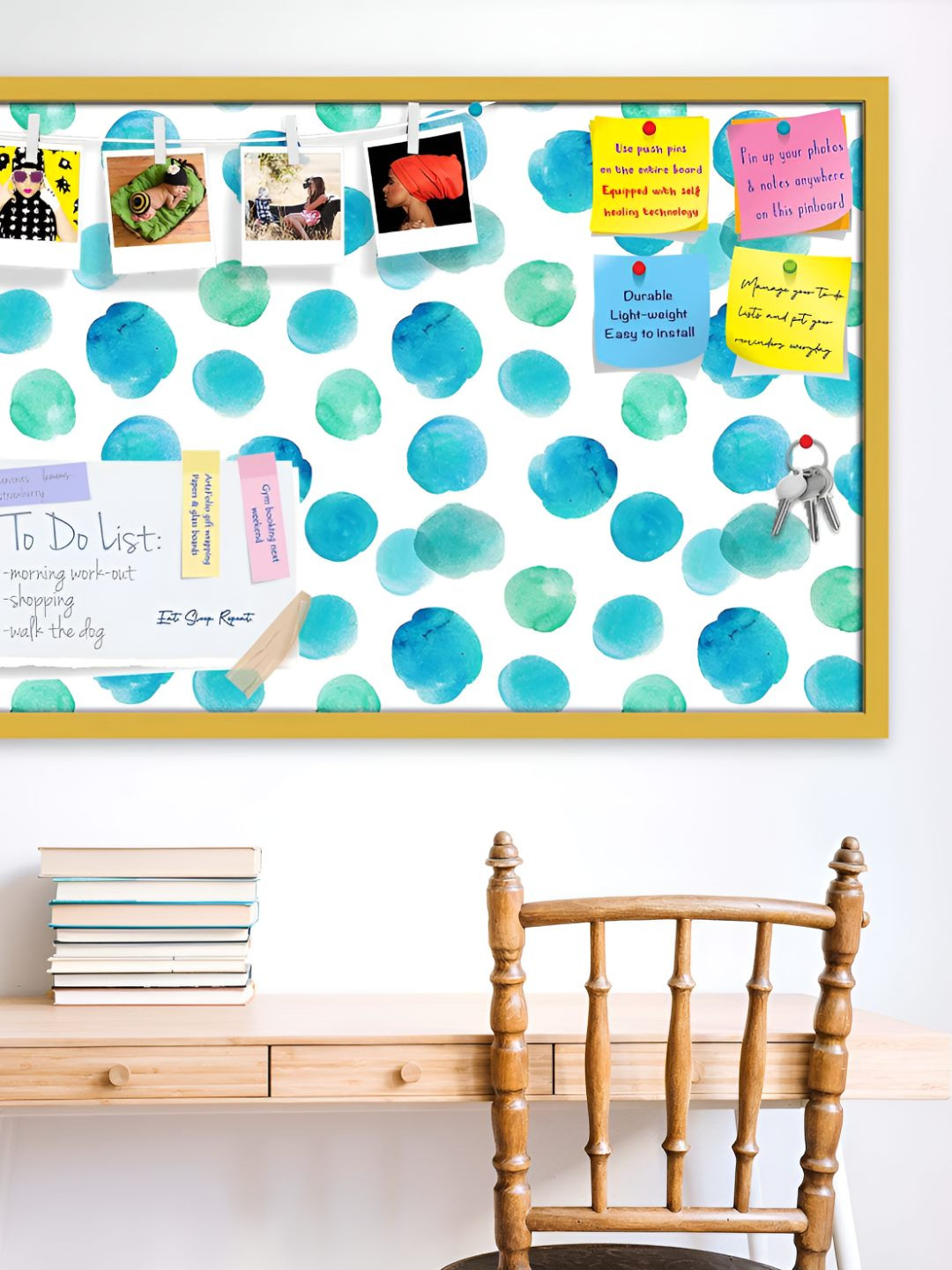 

ArtzFolio Wooden Notice Board, Multi