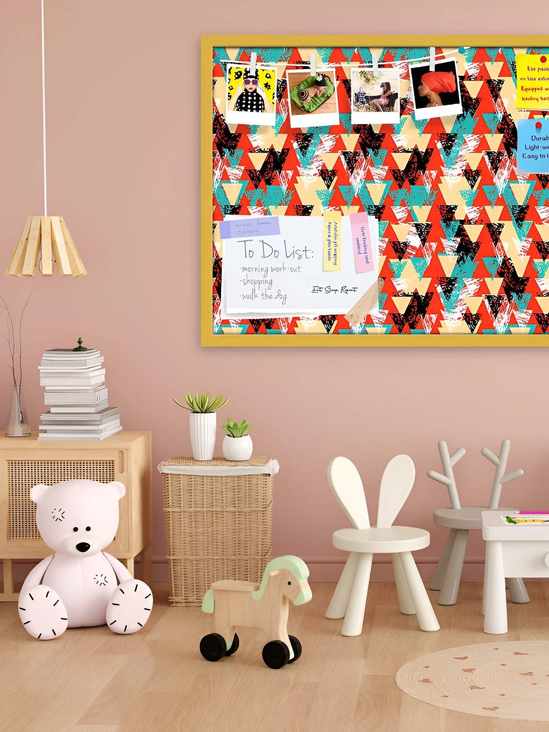 

ArtzFolio Wooden Notice Board, Multi