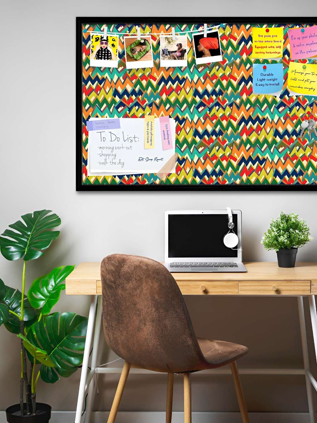

ArtzFolio Wooden Notice Pin Board, Multi