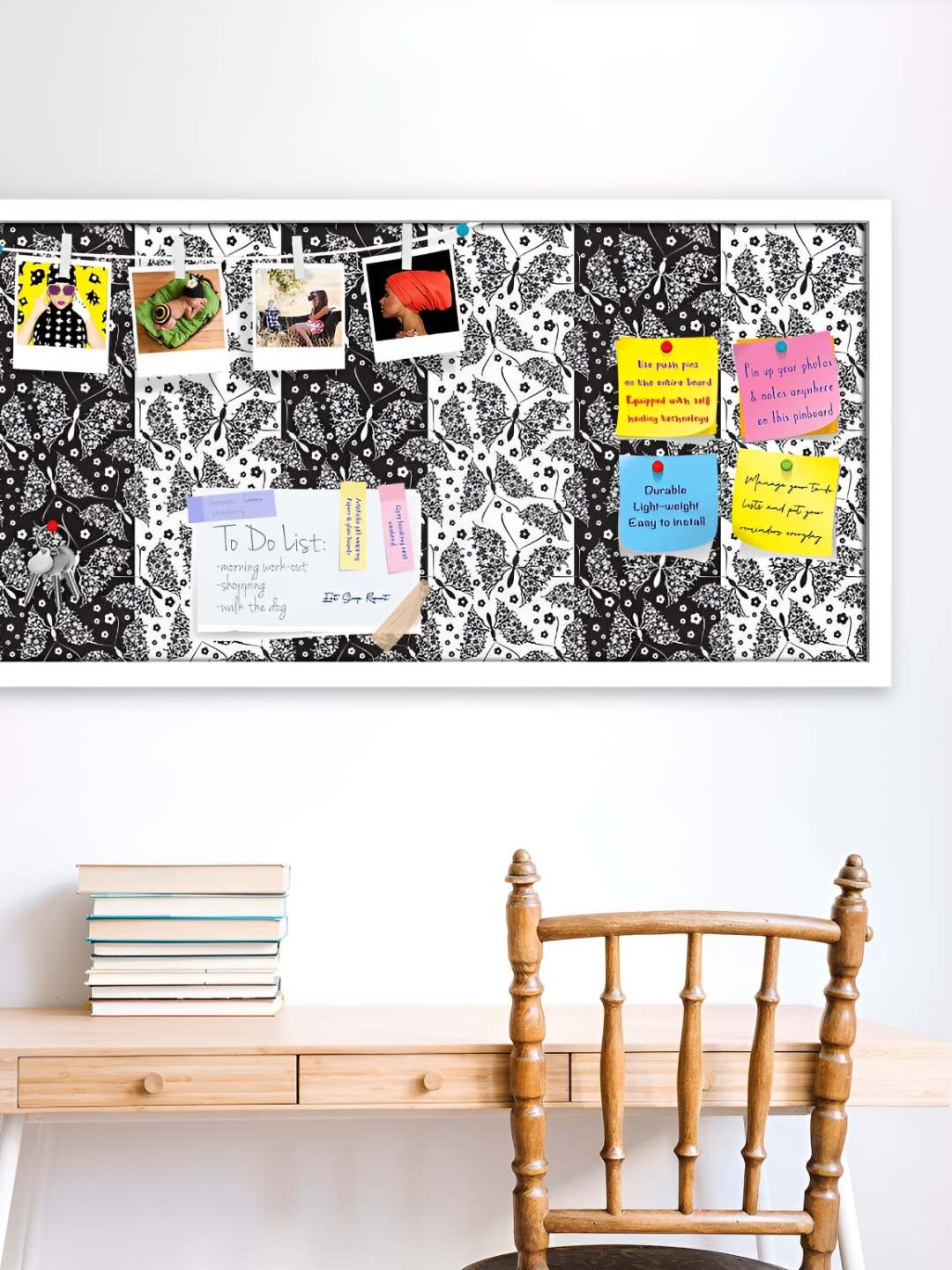

ArtzFolio Wooden Notice Pin Board, Multi