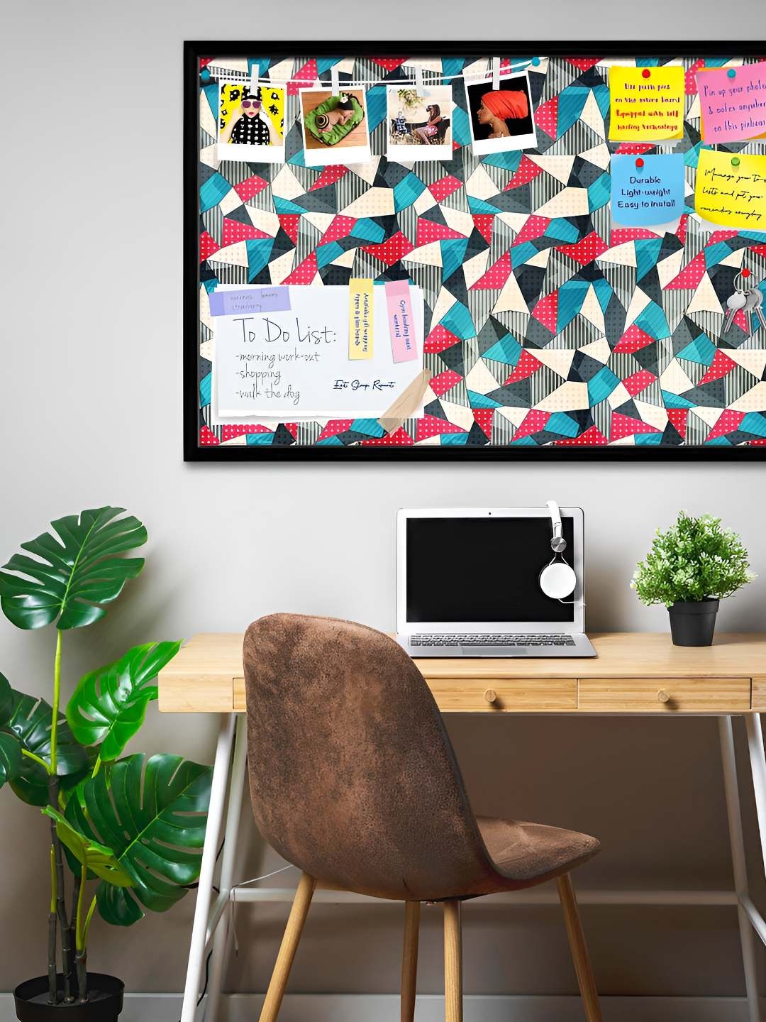 

ArtzFolio Wooden Notice Pin Board, Multi