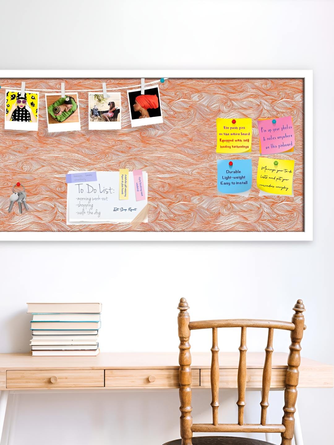 

ArtzFolio Wooden Notice Pin Board, Multi