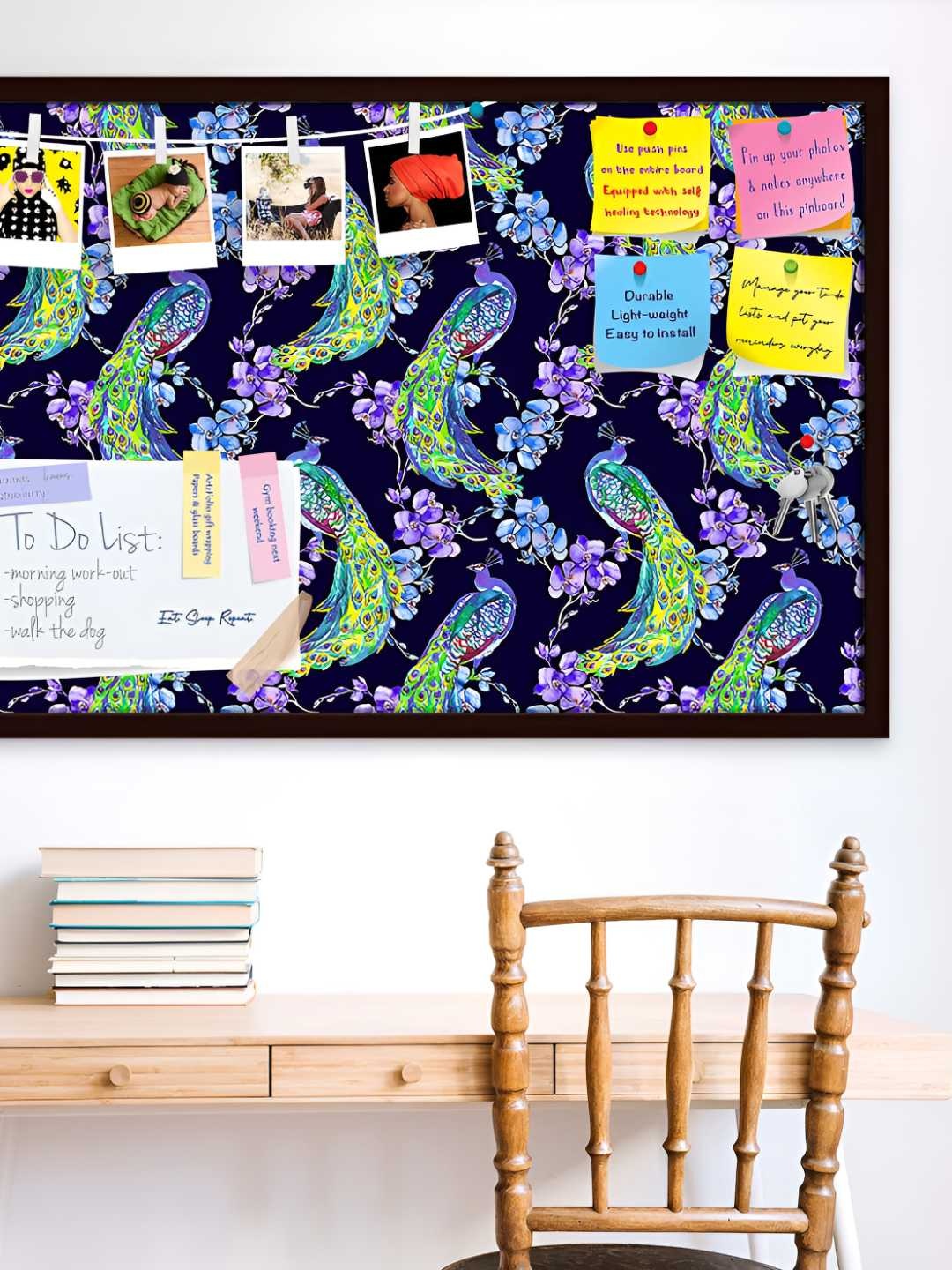 

ArtzFolio Wooden Notice Pin Board, Multi