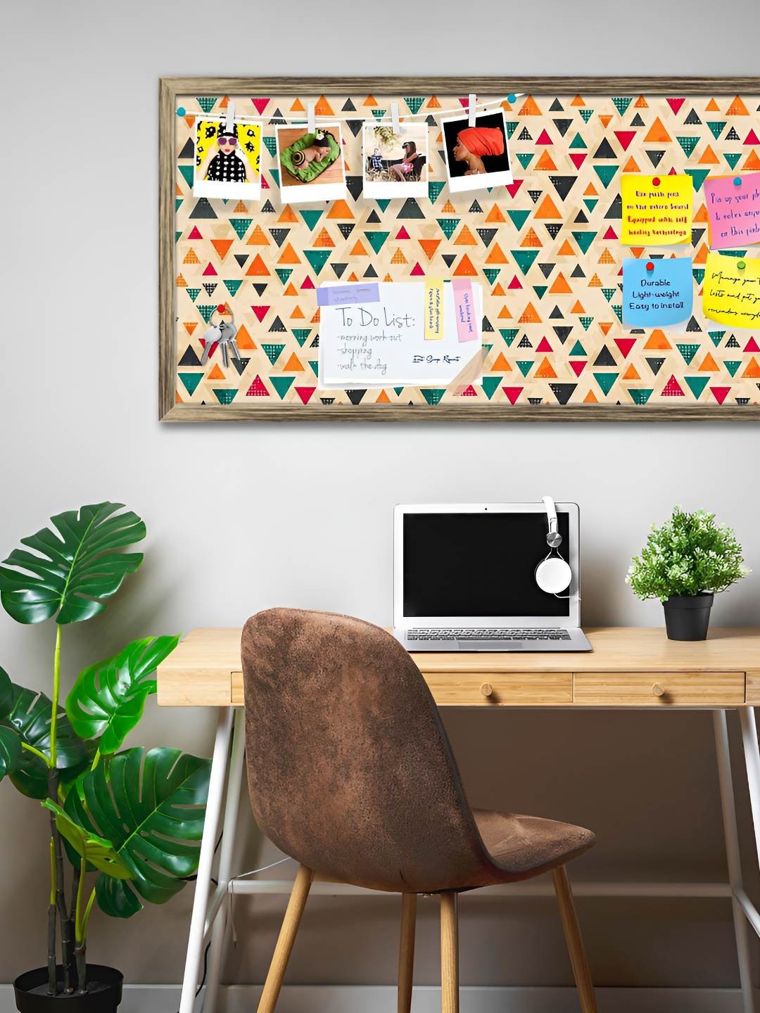 

ArtzFolio Wooden Notice Pin Board, Multi