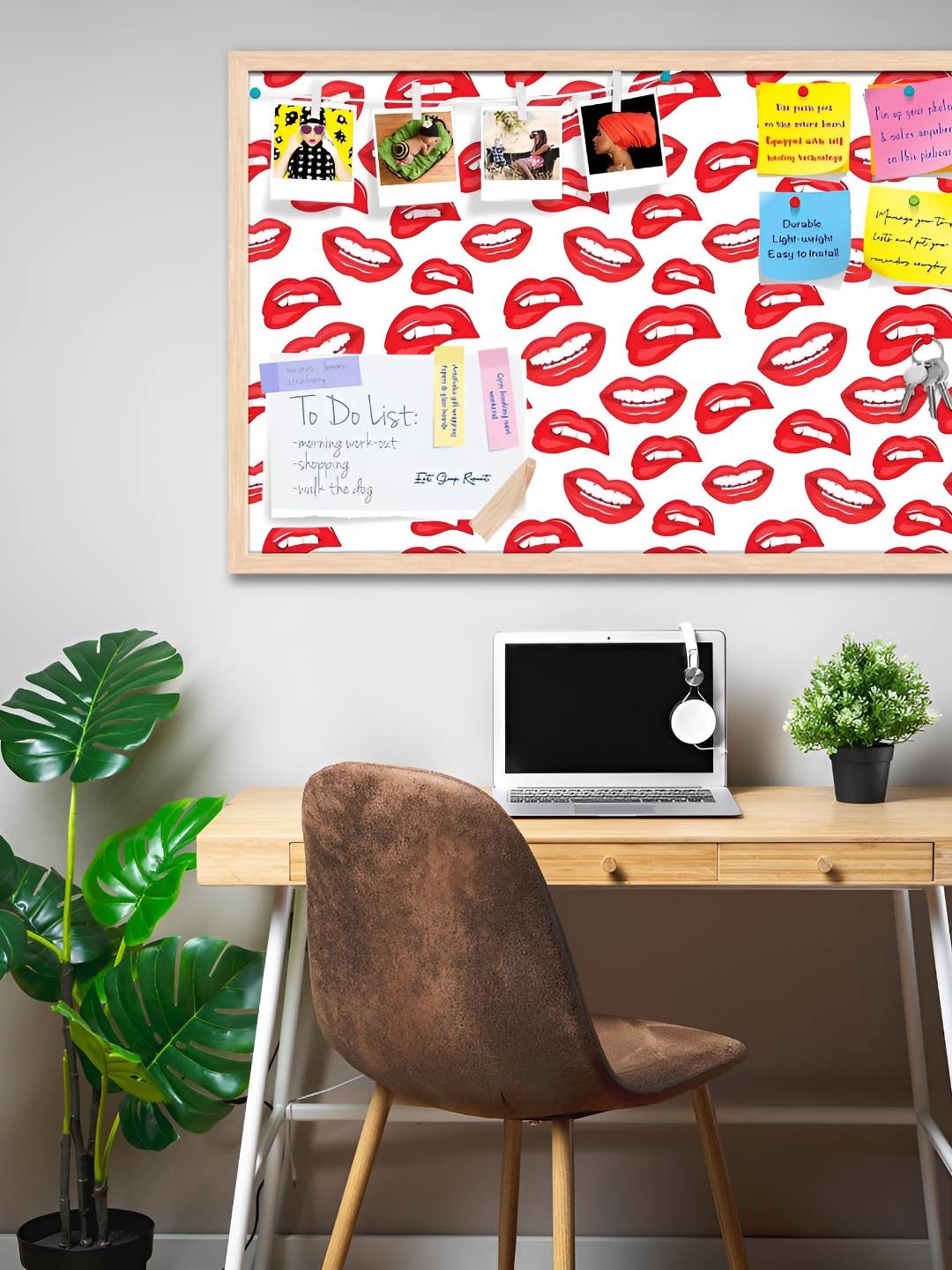 

ArtzFolio Wooden Notice Pin Board, Multi